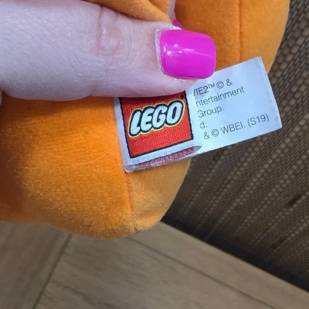 LEGO Movie 2 Emmet Brickowski Plush 14 Inch Construction Worker Toy 2019